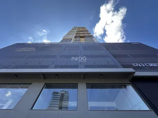 Fachada de um prédio residencial em Lajeado.