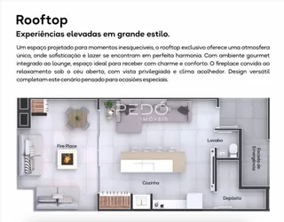 Planta baixa de um projeto de interiores residencial.