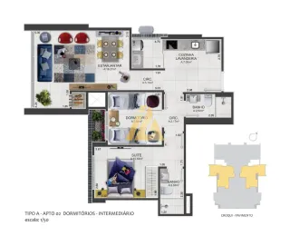 Apartamento com 1 dormitório, foto 18