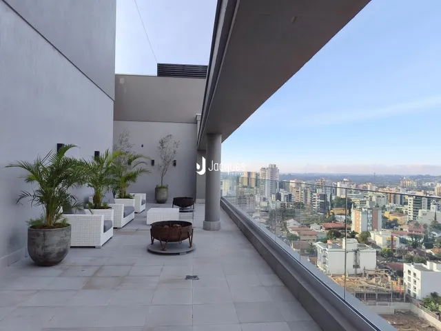 Vista da varanda de um apartamento em Lajeado, Brasil.