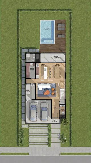 Casa com 3 dormitórios, foto 3
