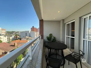 Vista da varanda de um imóvel em Lajeado, Brasil.