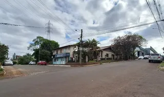 Fachada de uma residência na rua em Lajeado, Brasil.