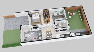Casa com 2 dormitórios, foto 12