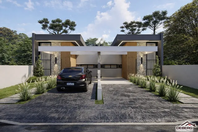 Casa geminada com 2 dormitórios
