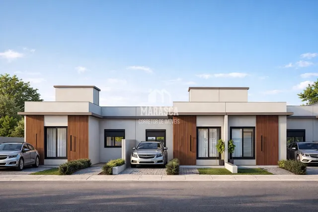 Casa geminada com 2 dormitórios