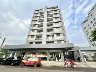 Fachada de um prédio residencial em Lajeado, Brasil.