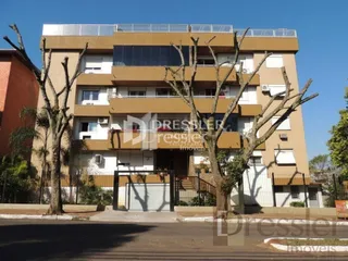 Fachada de um prédio residencial em Lajeado, Brasil.