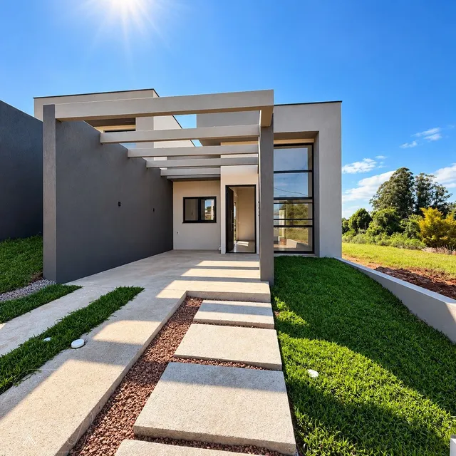 Casa geminada com 2 dormitórios