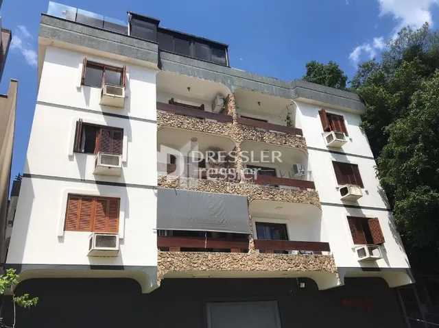 Fachada de um prédio residencial em Lajeado, Brasil.