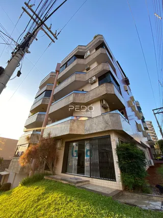 Fachada de um prédio residencial em Lajeado, Brasil.