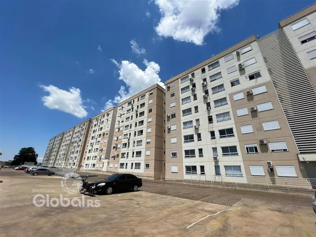 Fachada de um grande prédio residencial em Lajeado.