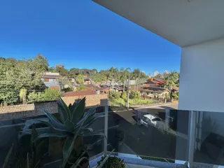 Vista da paisagem residencial de Lajeado, Brasil, vista de um terraço.