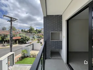 Foto da fachada de uma residência em Lajeado, Brasil.