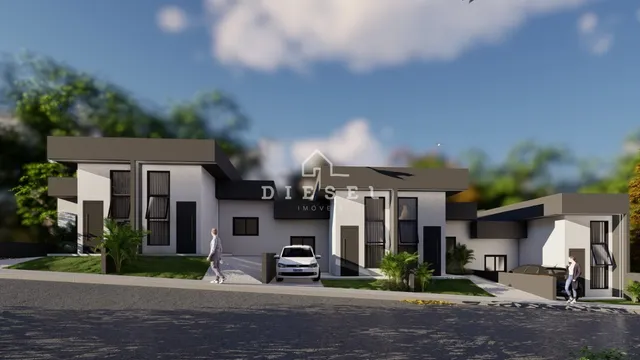 Casa geminada com 2 dormitórios