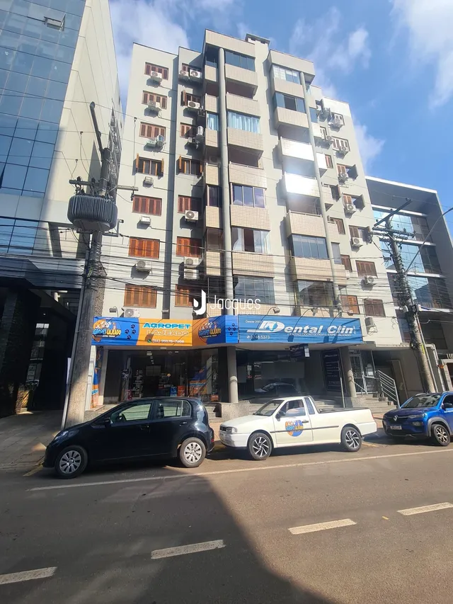 Fachada de um prédio residencial em Lajeado, Brasil.