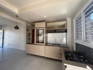 Vista da cozinha de um imóvel em Lajeado, Brasil.