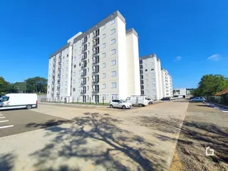 Fachada de um prédio residencial em Lajeado, Brasil.