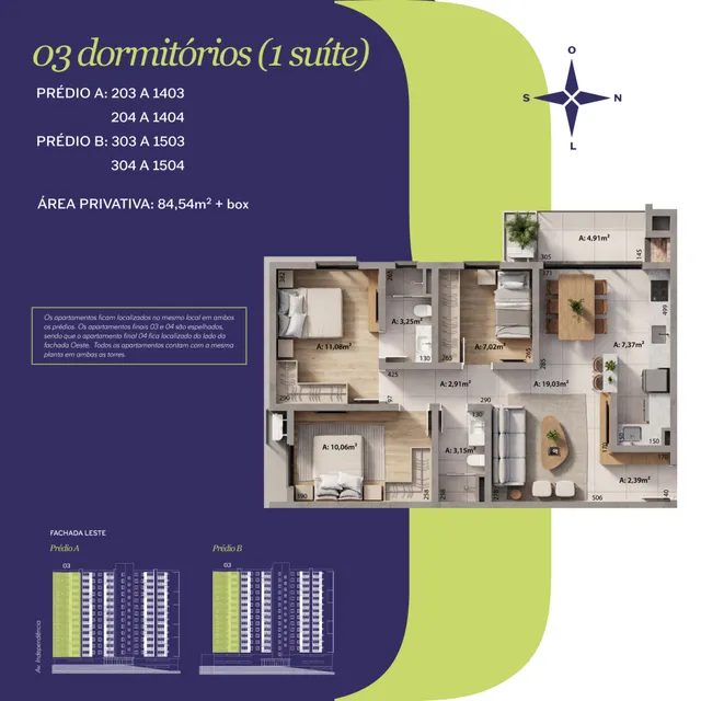Apartamento com 2 dormitórios, foto 2