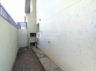 Parede externa de uma residência em Lajeado, Brasil.