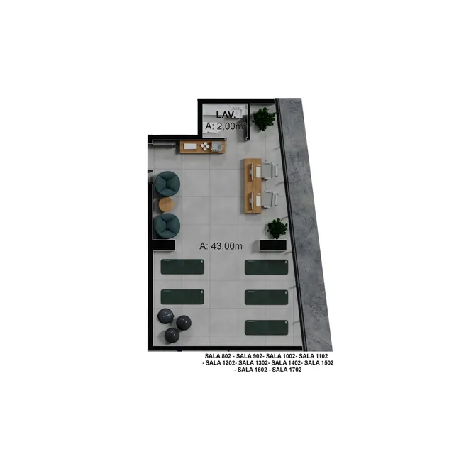 Sala comercial