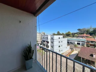Vista da varanda de um imóvel em Lajeado, Brasil.