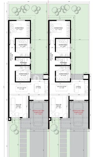 Casa geminada com 3 dormitórios, foto 6