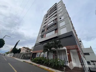 Fachada de um prédio residencial em Lajeado, Brasil.
