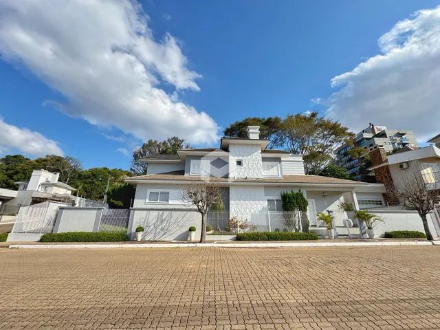 Fachada de uma residência em Lajeado, Brasil.
