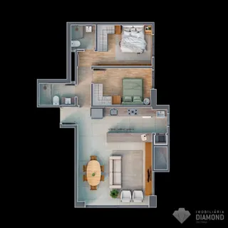 Apartamento com 2 dormitórios, foto 15