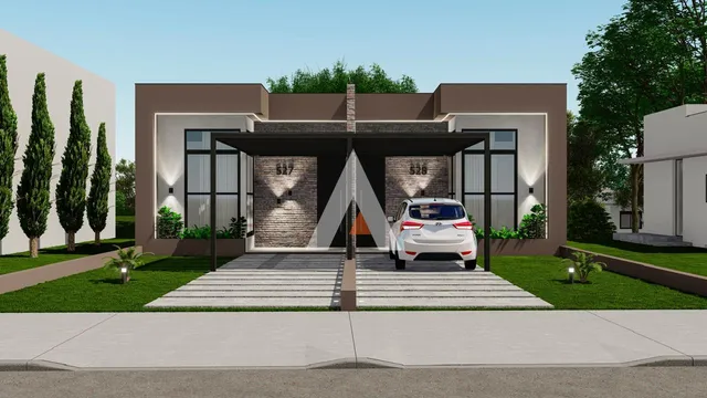 Casa geminada com 3 dormitórios