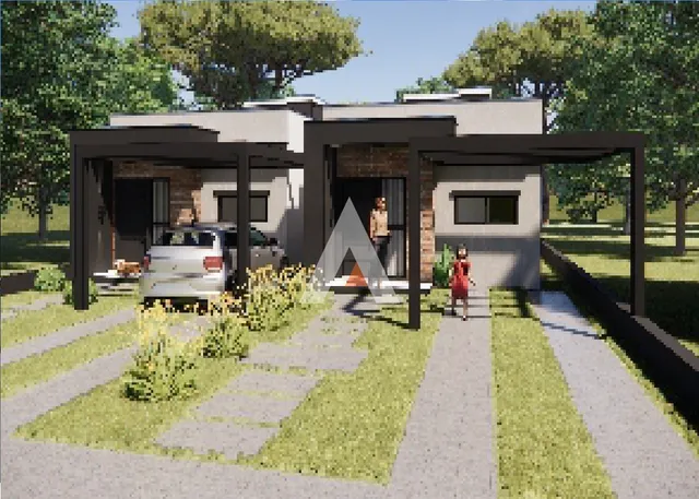 Casa geminada com 2 dormitórios