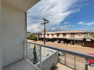 Vista da varanda de um imóvel em Lajeado, Brasil.