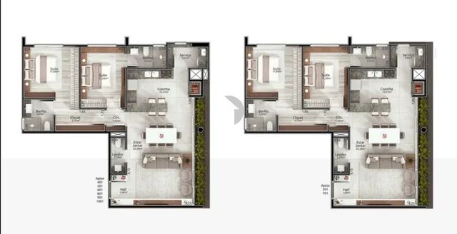 Apartamento com 2 dormitórios, foto 2