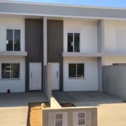 Fachada de um prédio residencial em Lajeado, Brasil.