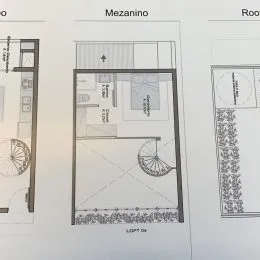 Planta baixa do mezanino/loft 04.