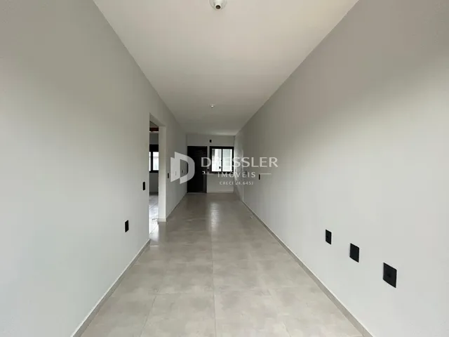 Corredor interno de uma propriedade em Lajeado, Brasil.