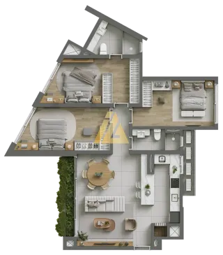 Apartamento com 2 dormitórios, foto 15