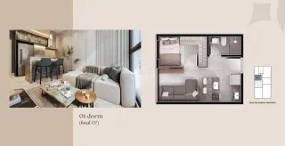 Apartamento com 1 dormitório, foto 2