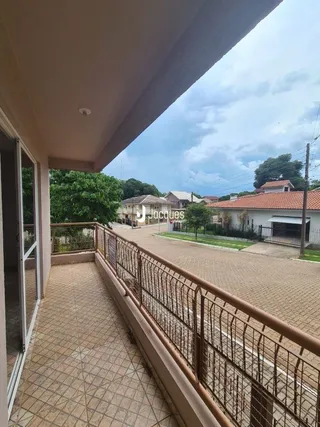 Vista da varanda de uma propriedade em Lajeado, Brasil.