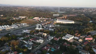 Vista aérea de uma área residencial em Lajeado, Brasil.