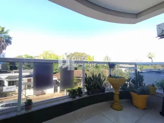Vista da varanda de uma propriedade em Lajeado, Brasil.