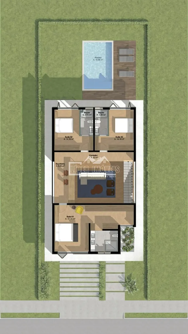 Casa com 3 dormitórios, foto 4
