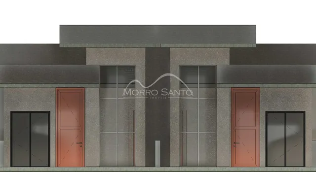 Casa geminada com 2 dormitórios