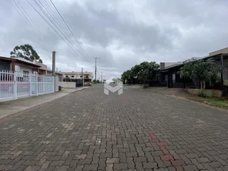Vista da rua em uma residência no Lajeado, Brasil.