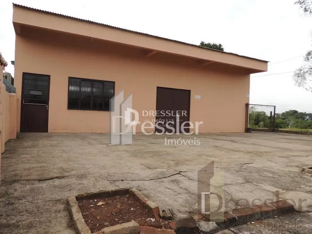 Fachada de uma residência em Lajeado, Brasil.