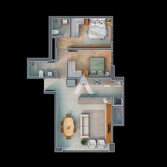 Apartamento com 2 dormitórios, foto 5