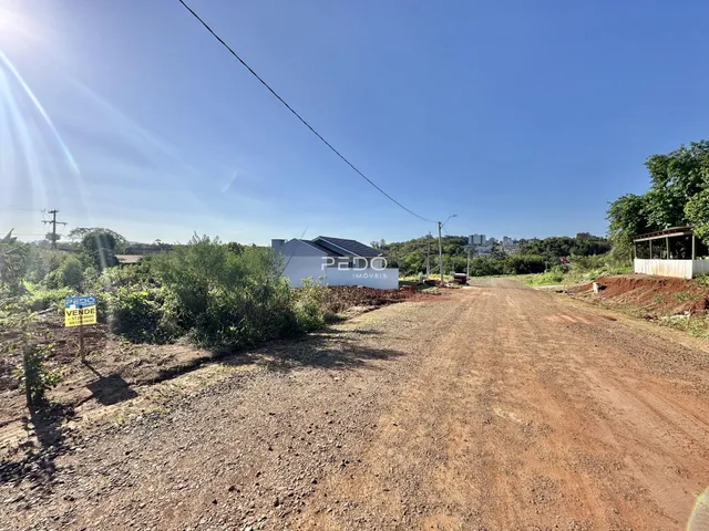 Vista de uma estrada de terra em uma propriedade em Lajeado, Brasil.