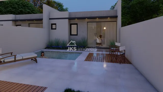 Casa com 2 dormitórios