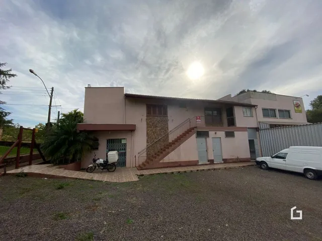 Fachada de uma residência em Lajeado, Brasil.